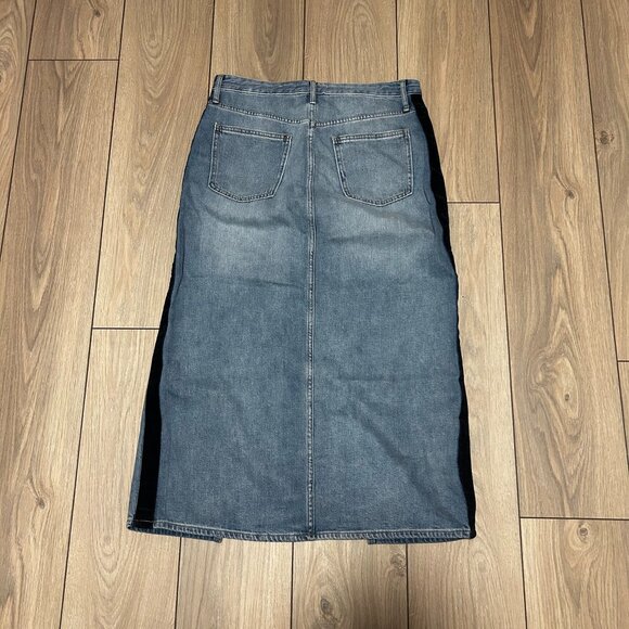 Gap Denim Skirt with Velvet Side Taping - Picture 2 of 2